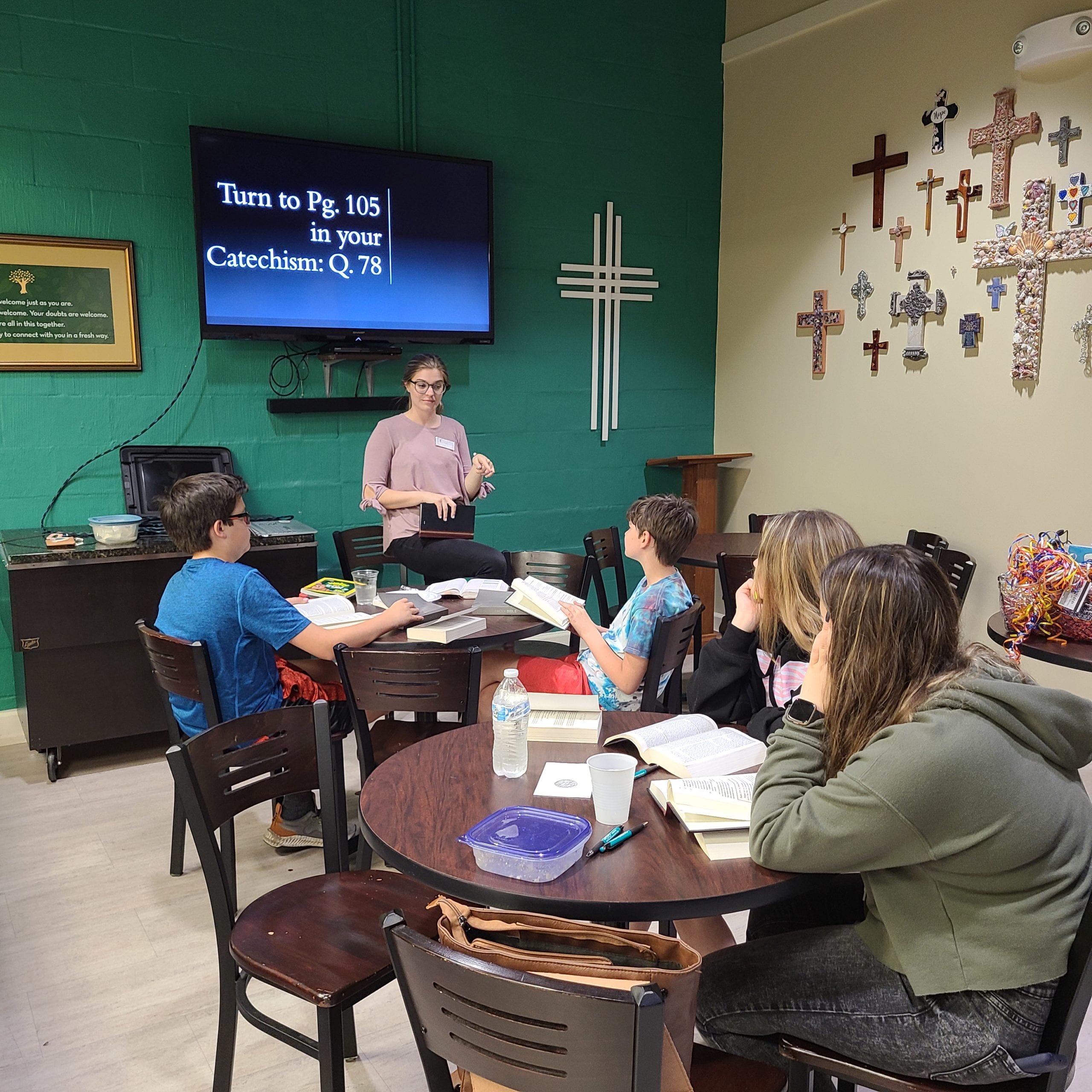 Young Adult Group at Hope On The Beach Church in Santa Rosa Beach, FL.